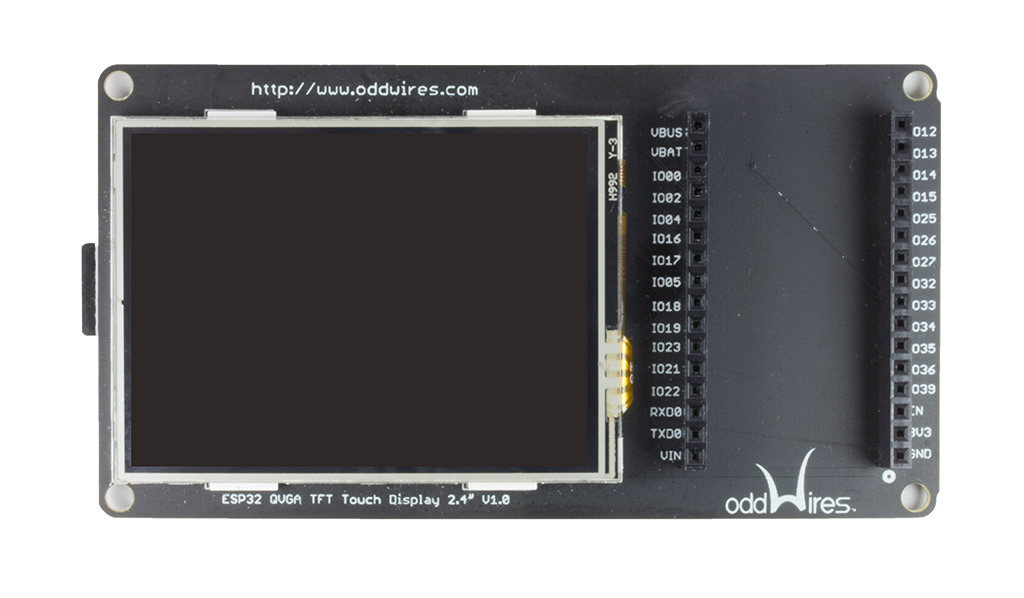 2.4" QVGA Touch Display